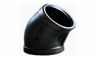 ASTM A350 LF2  Carbon Steel Forged 45 Degree Elbow