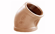 ASTM B467 Copper NickelForged 45 Degree Elbow