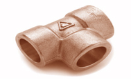 ASTM B467 Copper NickelForged Socket Weld Tee