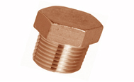 ASTM B467 Copper NickelThreaded / Screwed Hex Plug